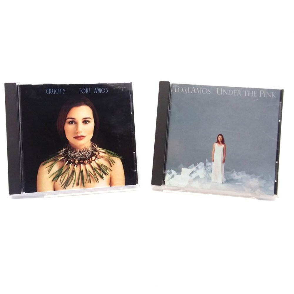 Set/2 Tori Amos CD's Under The Pink 1994 12 tracks CRUCIFY 1992 5 Tracks